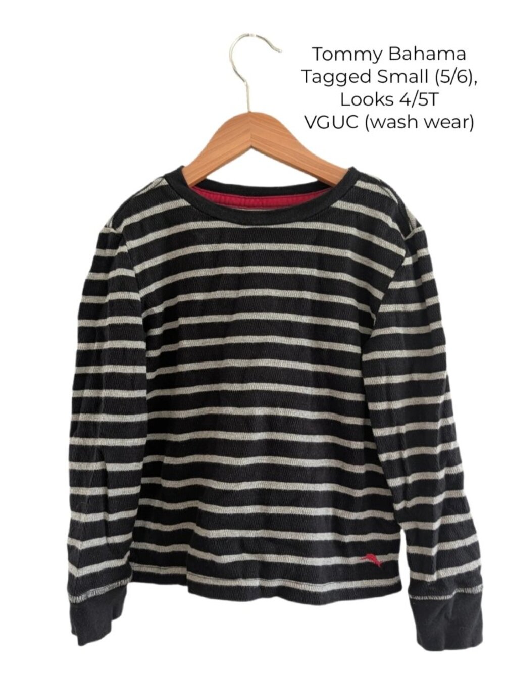 Tommy Bahama Stripes Long Sleeve 4T 5T 6T